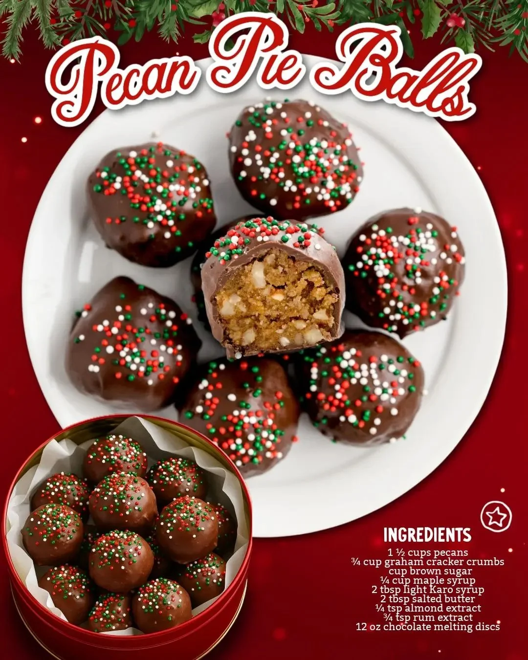 Delicious Maple Pecan Bites served on a plate for a tasty snack.