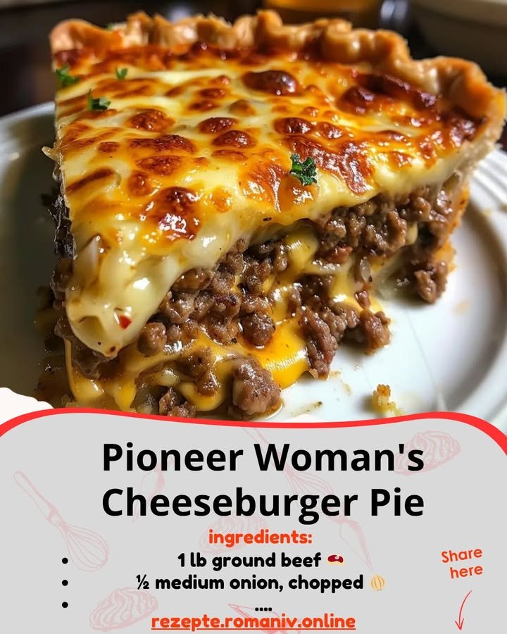 Pioneer Woman's Cheeseburger Pie