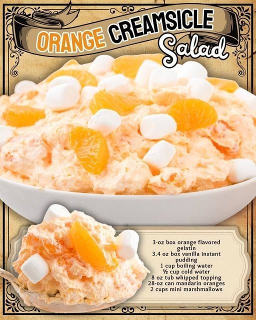 Orange Creamsicle Salad