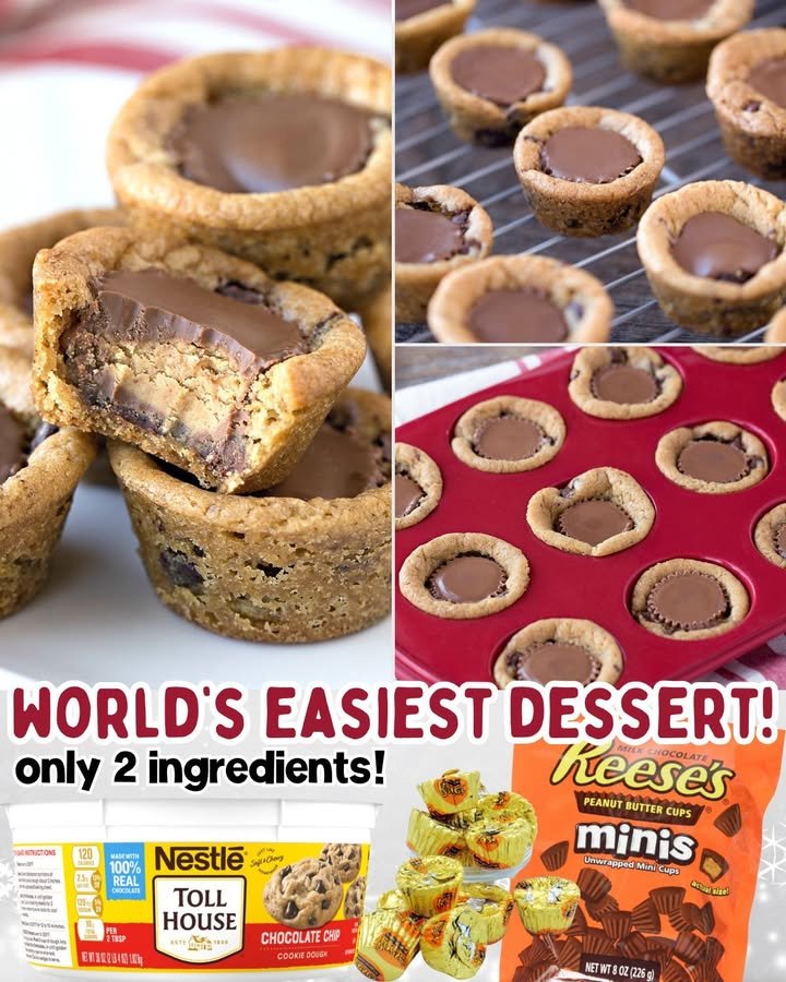 REESE’S CHOCOLATE CHIP COOKIE BITES