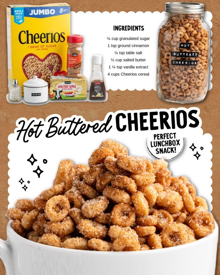 Hot Buttered Cheerios