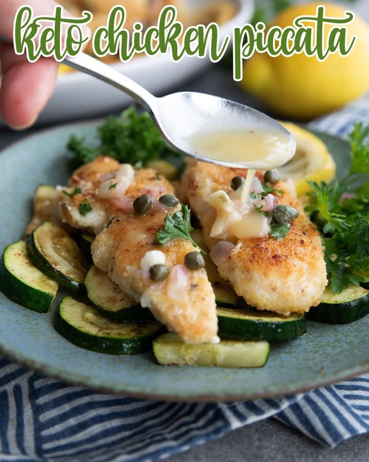 Keto Chicken Piccata