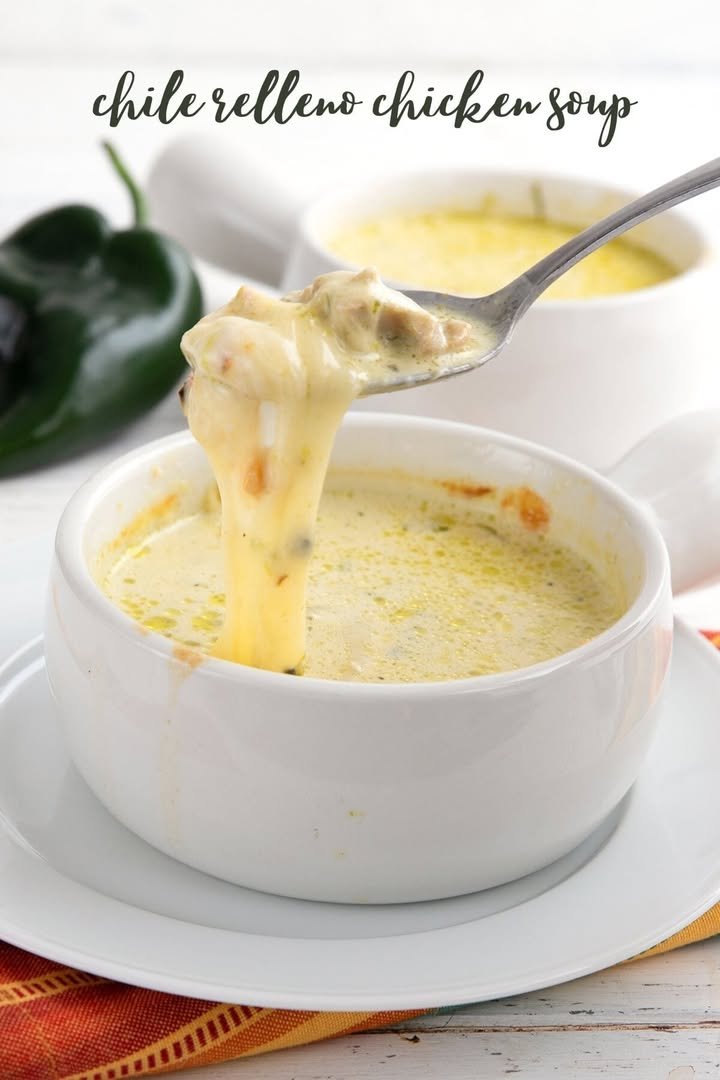Stuffed Chile Chicken Soup
