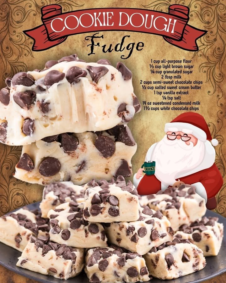 COOKIE DOUGH FUDGE