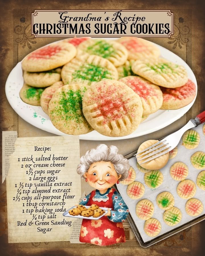 Classic Christmas Sugar Cookies