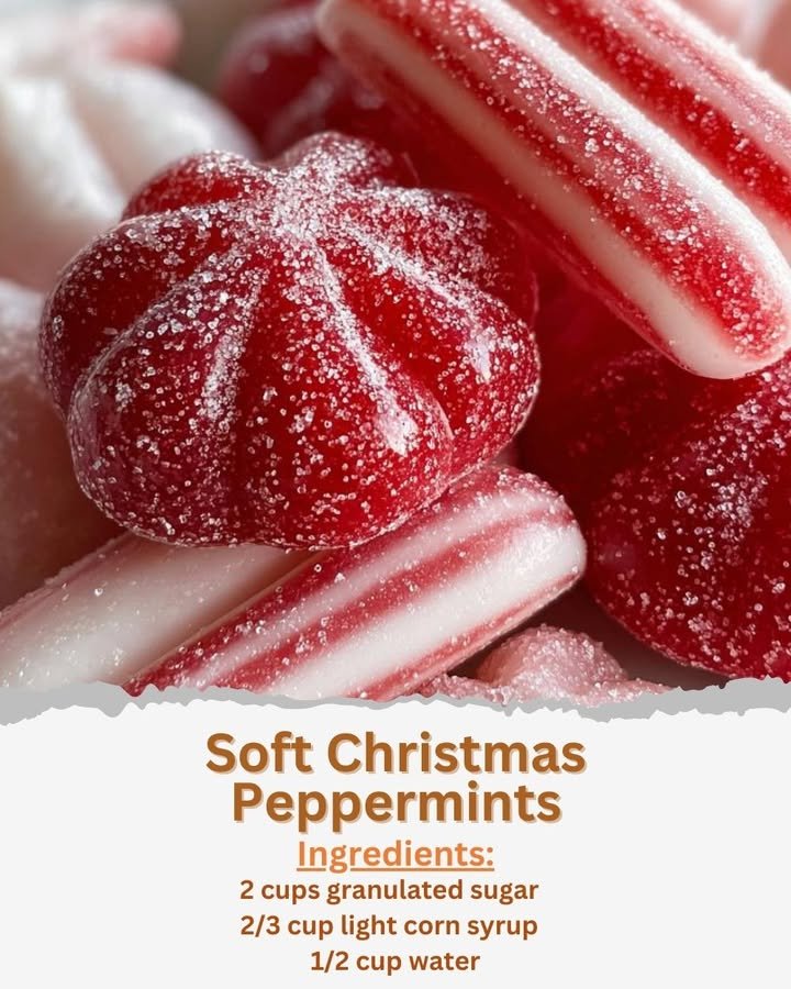 Soft Christmas Peppermints
