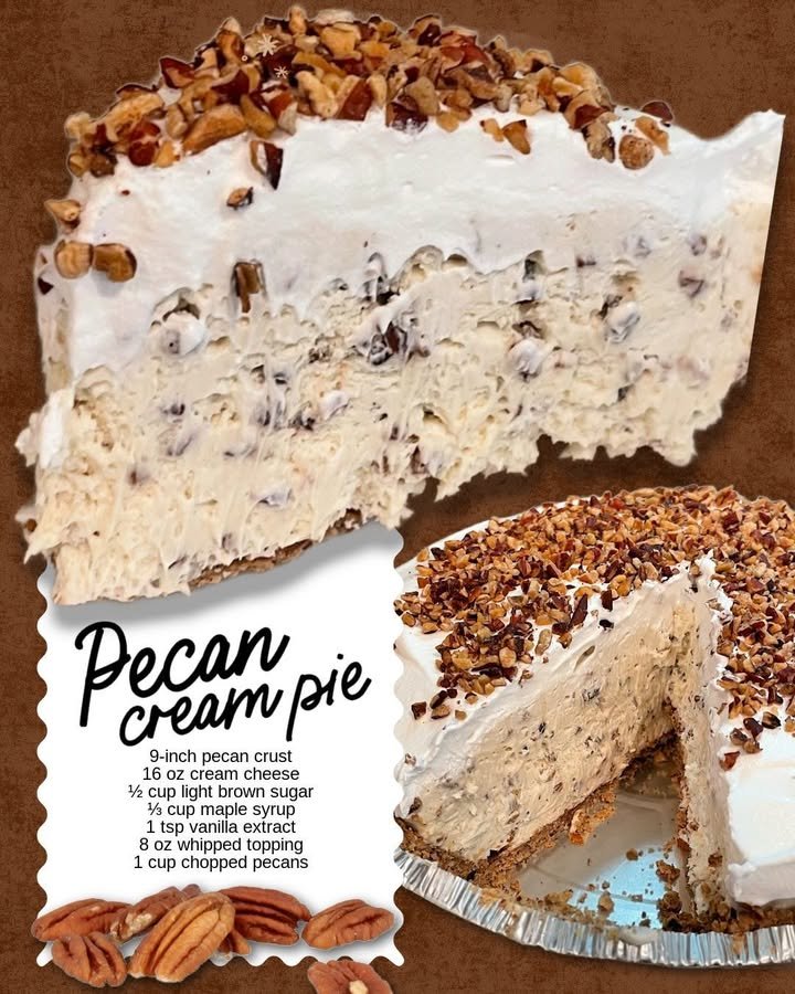 Pecan Cream Pie