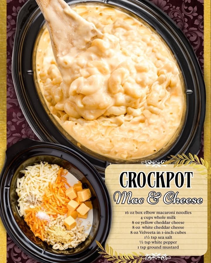 The Creamiest Crockpot Mac and Cheese
