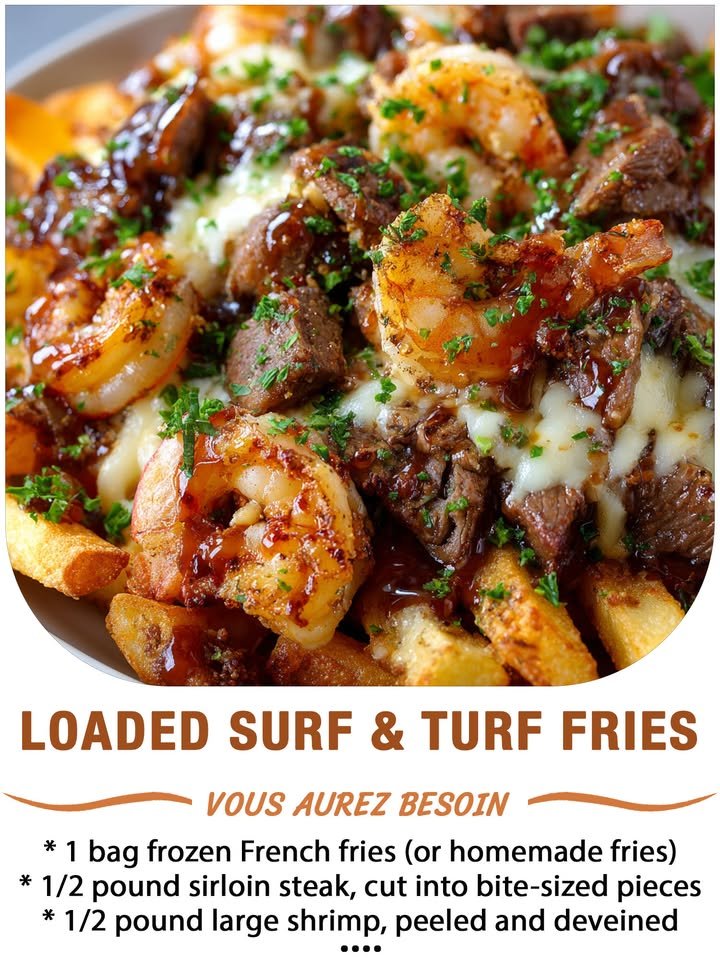 Loaded Surf & Turf Fries