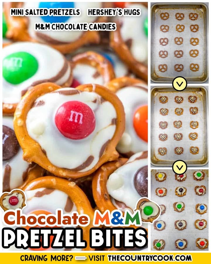 Hershey Kiss Pretzels