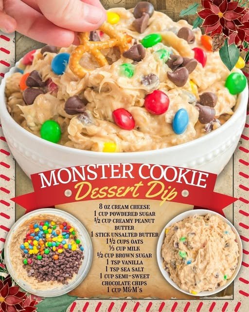Monster Cookie Dessert Dip
