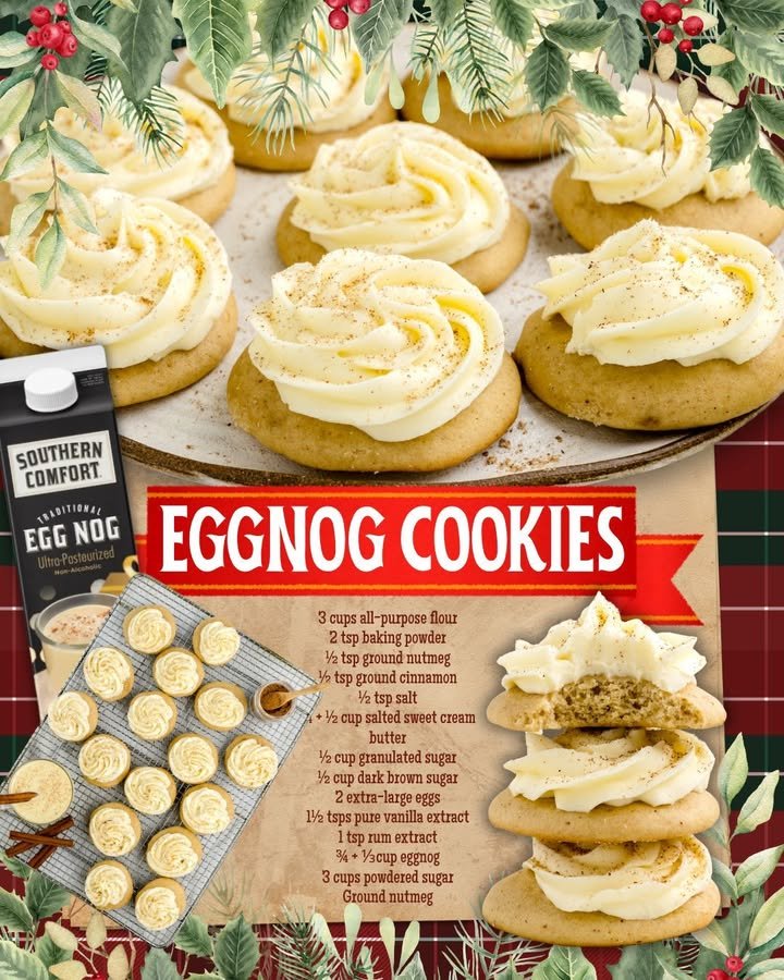 EGGNOG COOKIES