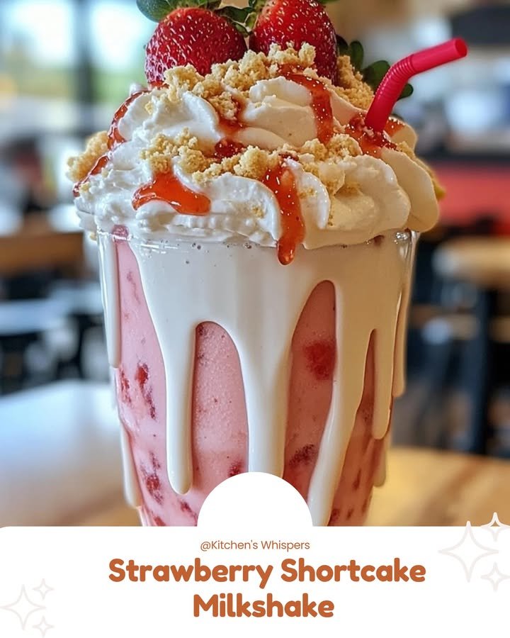 Strawberry Shortcake Milkshake