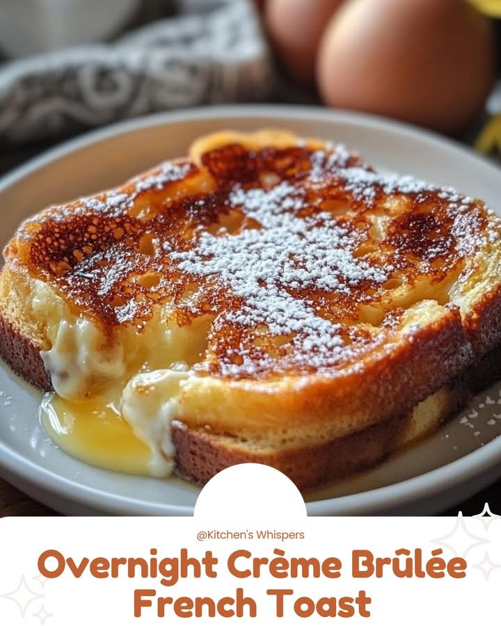 Overnight Crème Brûlée French Toast