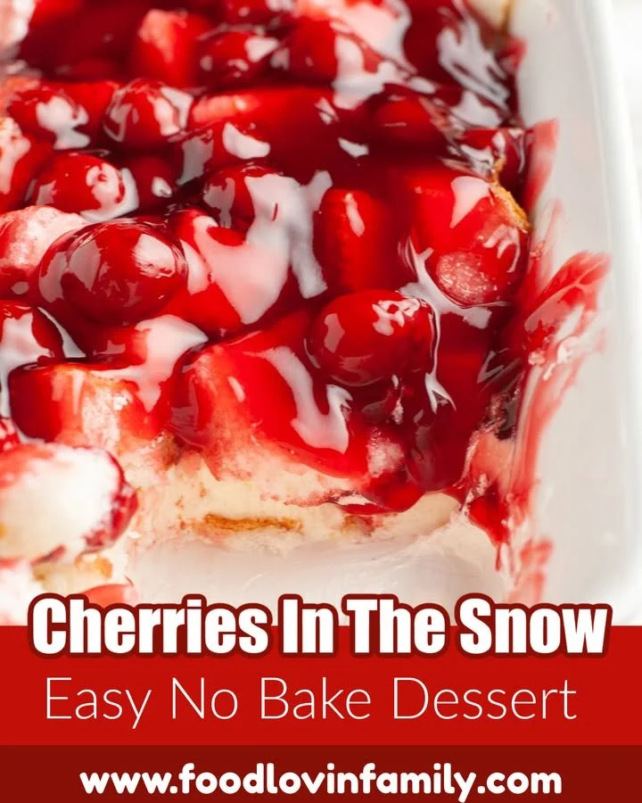 Vibrant cherries contrasting against a snow-covered background, symbolizing winter beauty.