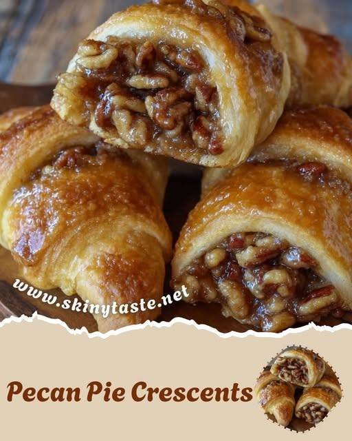 Pecan Pie Crescents
