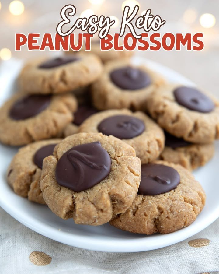 Keto Peanut Butter Blossoms