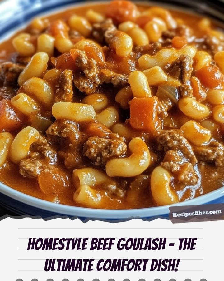 Homestyle Beef Goulash Recipe