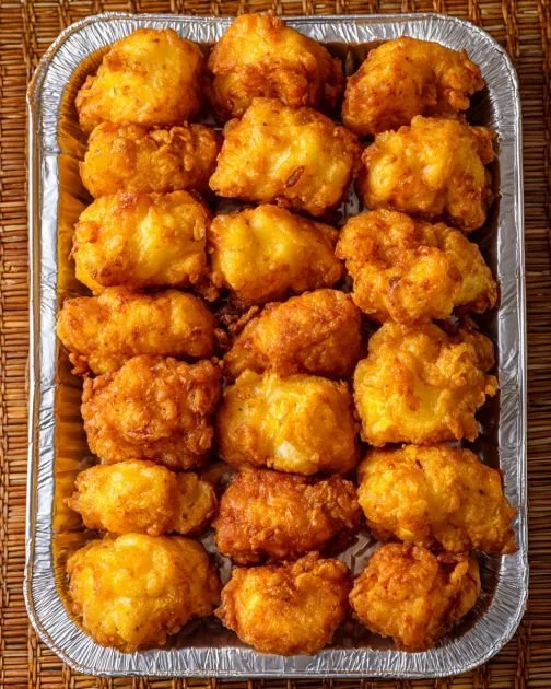 Delicious recipe brought to an event, enjoyed by all before tasting.