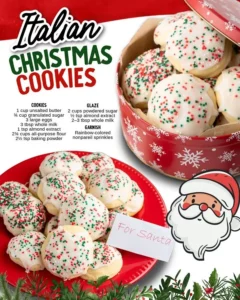 An assortment of traditional Italian cookies displayed on a wooden table.