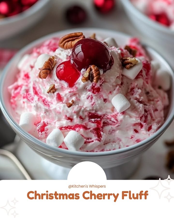 Christmas Cherry Fluff