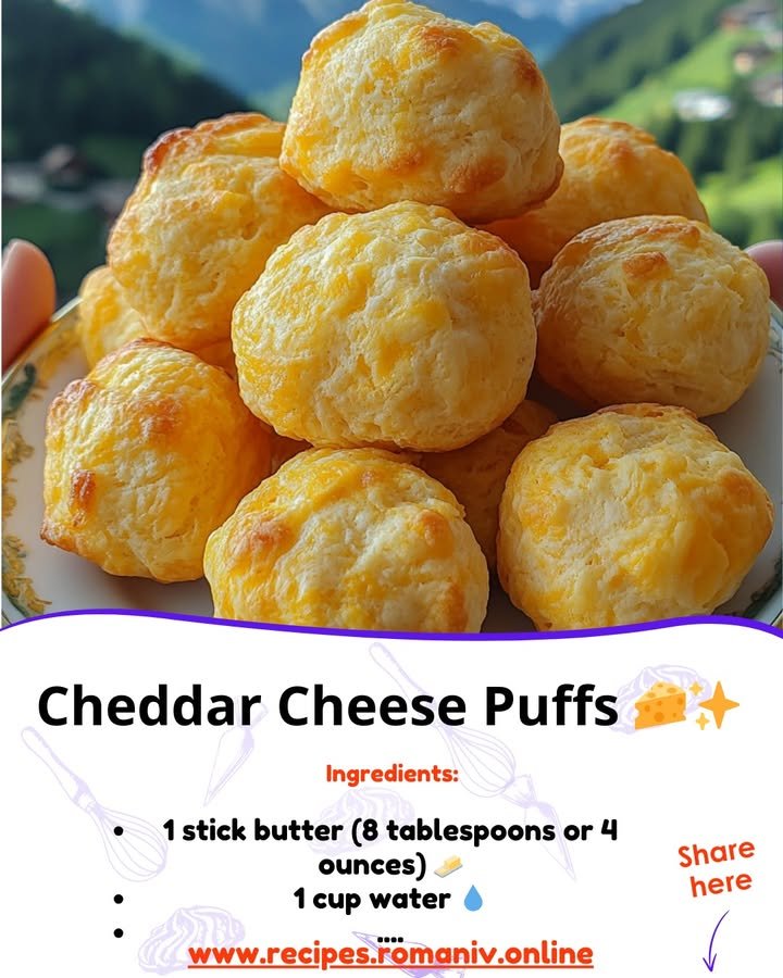 Cheddar Cheese Puffs