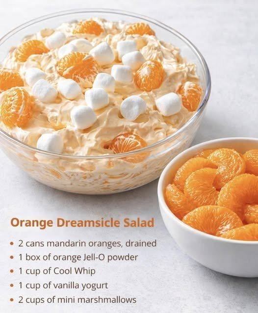 Orange Dreamsicle Salad