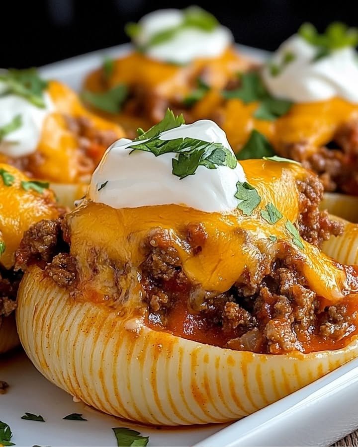 Taco Stuffed Shells