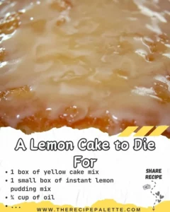 Delicious lemon cake with frosting on a white plate