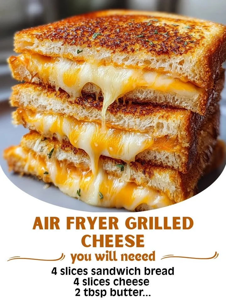 Air Fryer Grilled Cheese