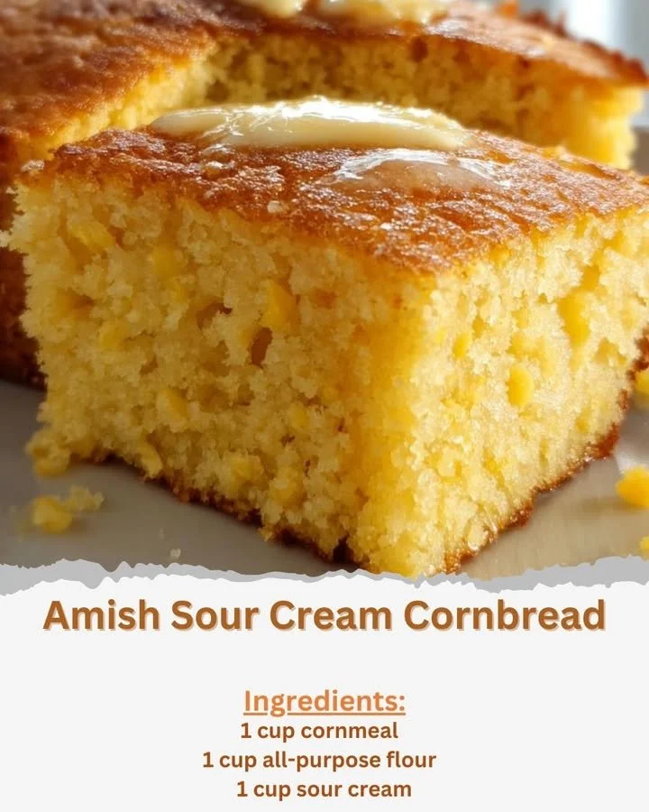 Amish Sour Cream Cornbread