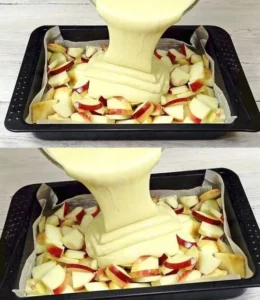 Quick apple pie ready in 10 minutes with fresh ingredients.