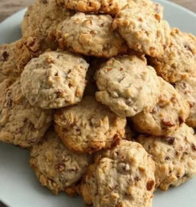 Aunt Betty's Classic German Rocks recipe with chocolate and nuts