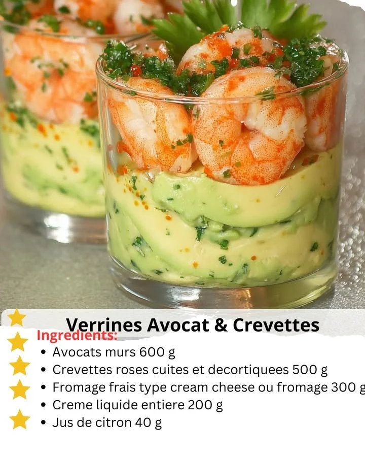 Avocado & Shrimp Verrines