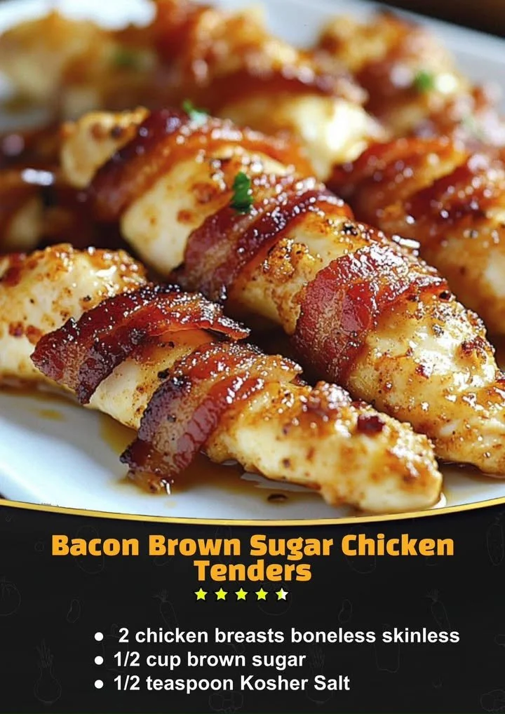 Bacon Brown Sugar Chicken Tenders
