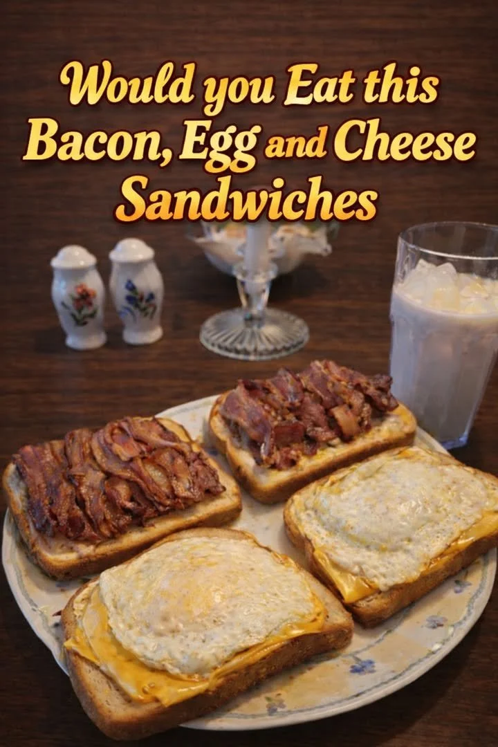 Bacon, Egg and Cheese Sandwiches