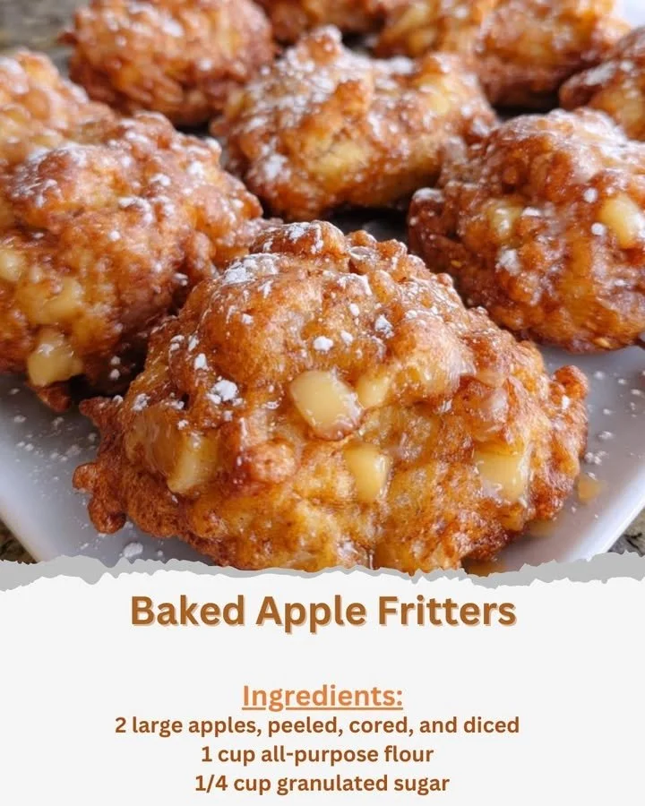 Baked Apple Fritters