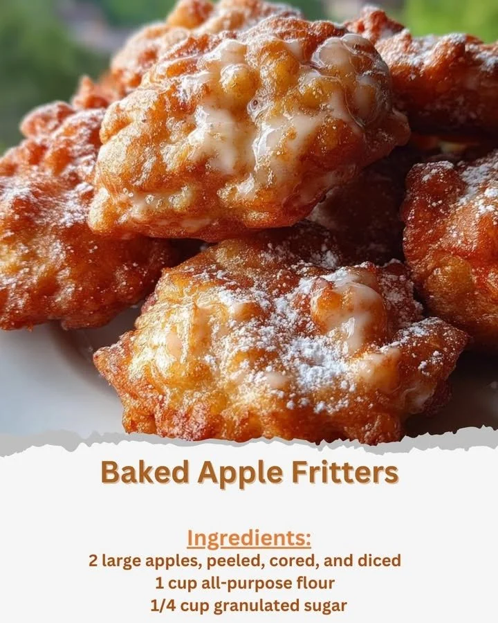 Baked Apple Fritters