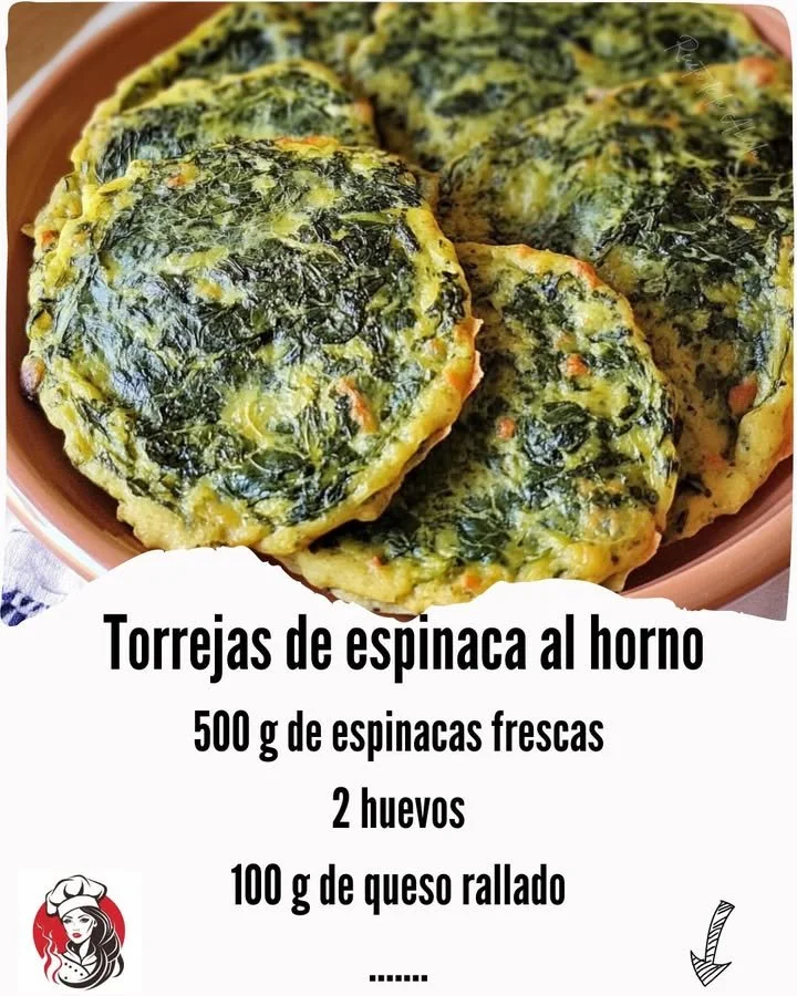 Baked Spinach Fritters
