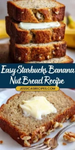 Freshly baked banana nut bread with walnuts on a cooling rack