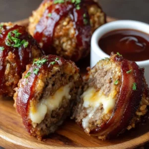 Delicious BBQ Bacon Cheddar Bombs perfect for gatherings