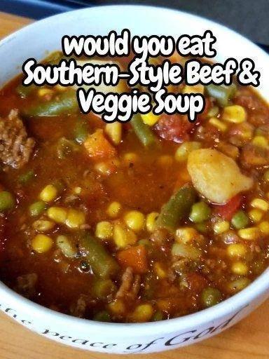 Delicious bowl of beef stew with vegetables and tender meat