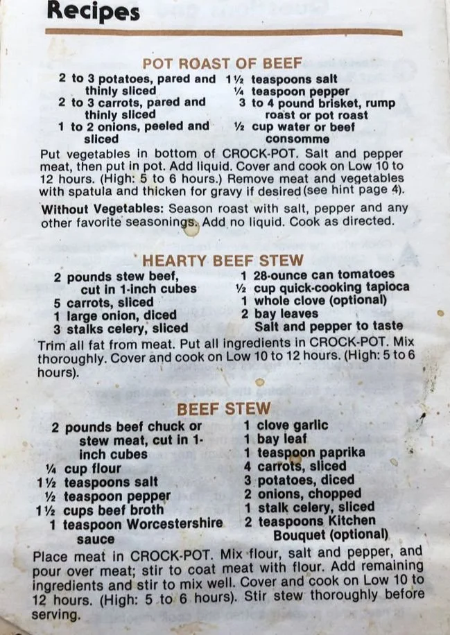 Beef Stew
