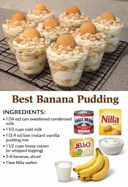 Best Banana Pudding Cup