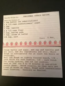 Delicious sugar cookies baked from the best sugar cookie recipe.