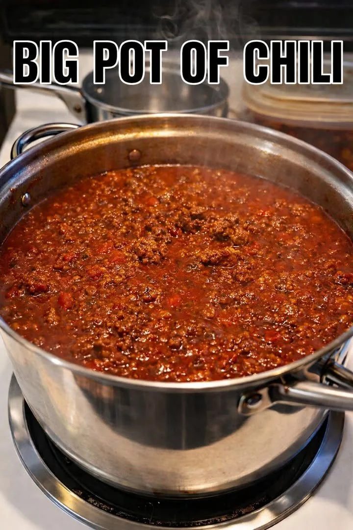 BIG POT of CHILI