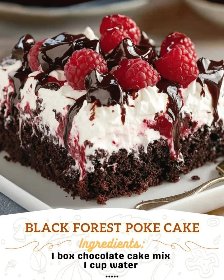 Black Forest Poke Cake