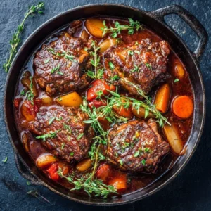 Delicious Braised Beef Chuck cooked with coffee for rich flavor