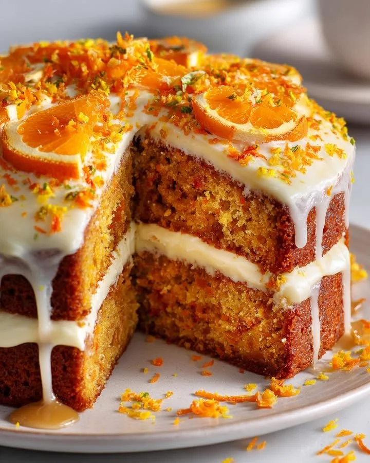 Bright Citrus Carrot Loaf