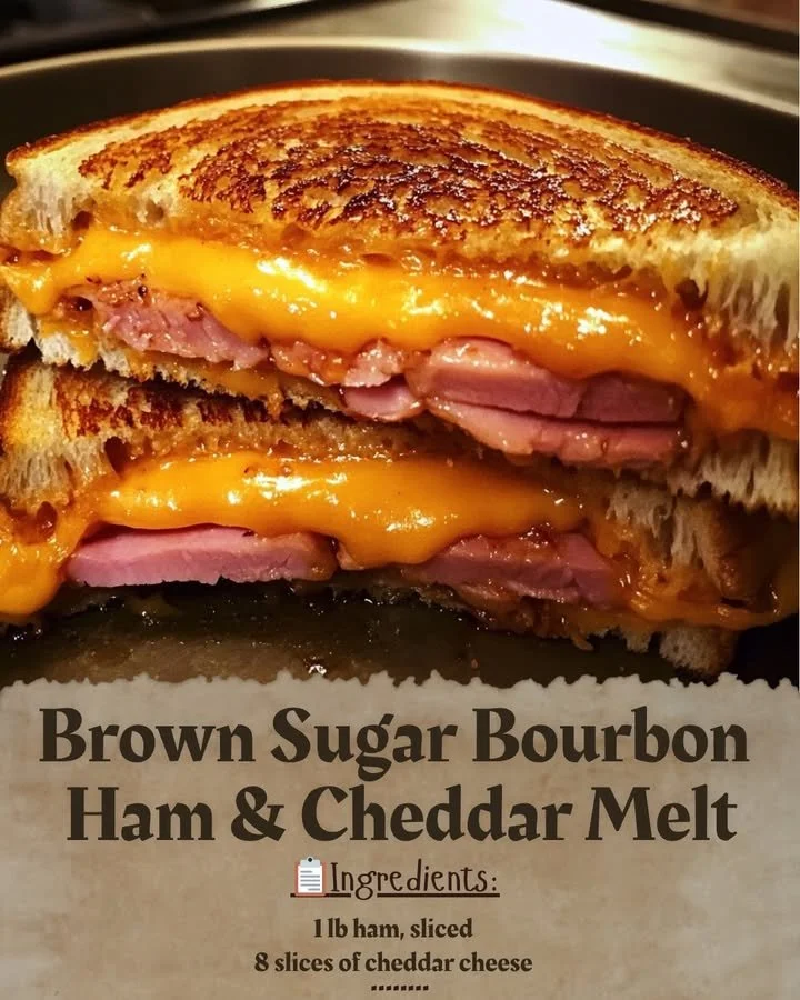 Brown Sugar Bourbon Ham & Cheddar Melt